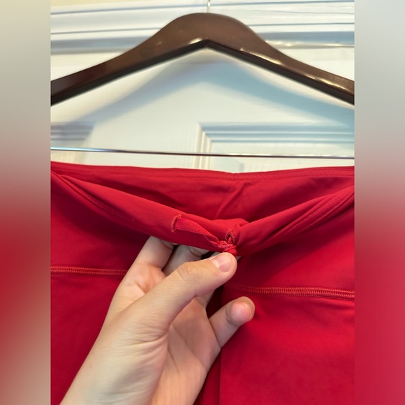 Lululemon Fast & Free 7/8 Tight II *Non-Reflective Nulux Dark Red size 18 - Picture 12 of 12